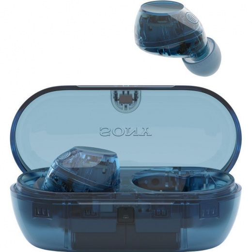 Наушники Sony WF-C710N (WFC710NL.E) Glass Blue - фото - интернет-магазин электроники и бытовой техники TTT
