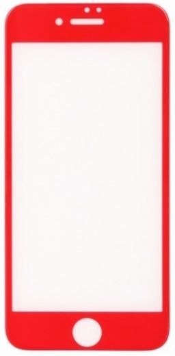Защитное стекло Mocolo 3D iPhone 7 Plus Red - фото - интернет-магазин электроники и бытовой техники TTT