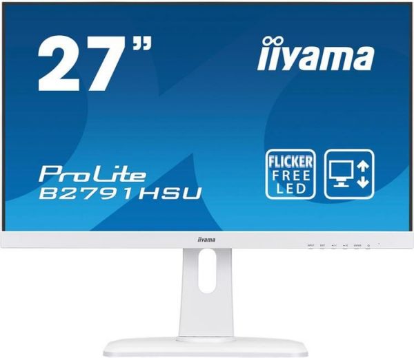 Монітор Iiyama ProLite B2791HSU-W1 White - фото - інтернет-магазин електроніки та побутової техніки TTT