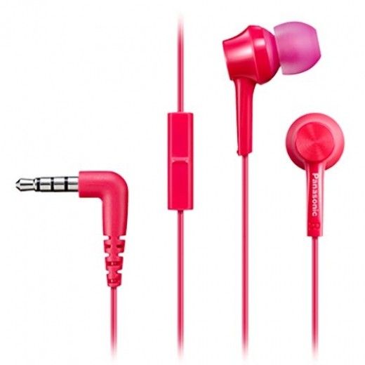 Наушники Panasonic RP-TCM115GC-P Pink - фото - интернет-магазин электроники и бытовой техники TTT