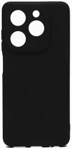 Cиліконовий чохол BeCover для Infinix Hot 40i (X6528B) (710882) Black - фото - інтернет-магазин електроніки та побутової техніки TTT