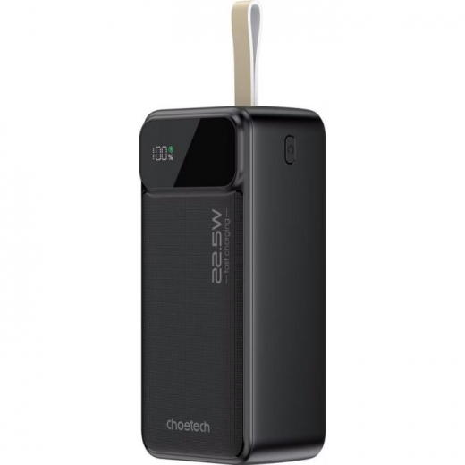 УМБ Choetech 40000mAh 22.5W PD QC3.0 (B731) Black - фото - інтернет-магазин електроніки та побутової техніки TTT