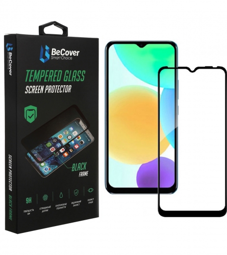 Защитное стекло BeCover для Infinix Smart 6 (X6511B) (707602) Black - фото - интернет-магазин электроники и бытовой техники TTT