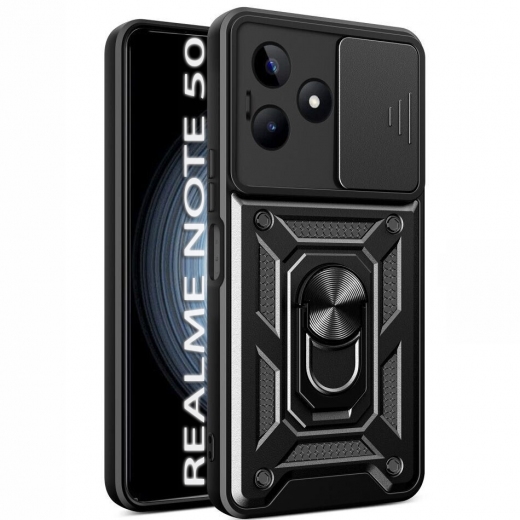 Панель BeCover Military для Realme Note 50 (712182) Black - фото - интернет-магазин электроники и бытовой техники TTT