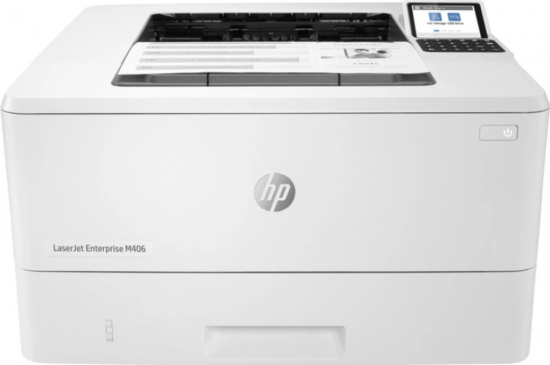 Принтер HP LaserJet Enterprise M406dn (3PZ15A) - фото - интернет-магазин электроники и бытовой техники TTT