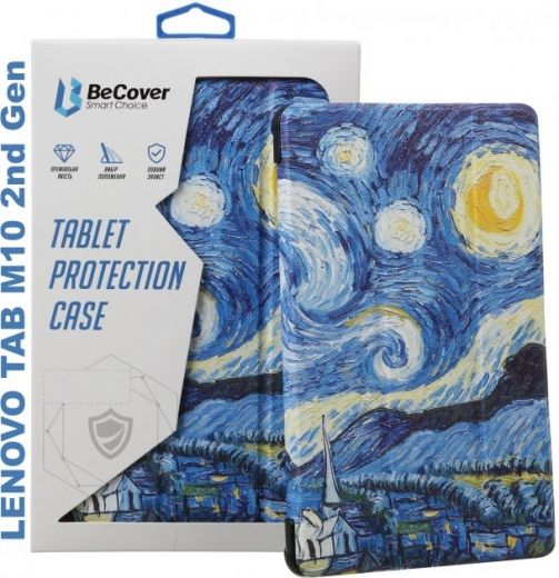 Обкладинка BeCover Smart Case для Lenovo Tab M10 TB-X306F HD (2nd Gen) (706114) Night - фото Обкладинка BeCover Smart Case для Lenovo Tab M10 TB-X306F HD (2nd Gen) (706114) Night - фото - інтернет-магазин електроніки та побутової техніки TTT