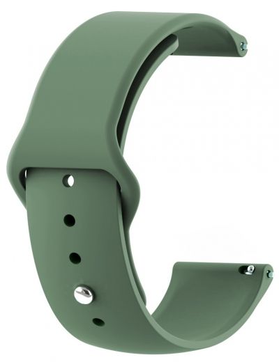 Ремінець BeCover для Xiaomi iMi KW66 / Mi Watch Color / Haylou LS01 / Haylou LS02 (706362) Pine-Green - фото - інтернет-магазин електроніки та побутової техніки TTT