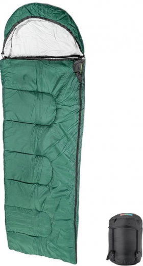 Спальний мішок Кемпінг Peak 350L з капюшоном - фото - інтернет-магазин електроніки та побутової техніки TTT