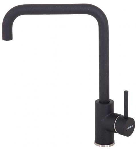 Смеситель кухонный INTERLINE Loft New Black - фото - интернет-магазин электроники и бытовой техники TTT