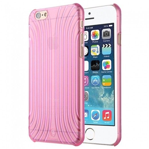 Накладка Baseus iPhone 6 Shell Pink - фото Накладка Baseus iPhone 6 Shell Pink - фото - інтернет-магазин електроніки та побутової техніки TTT