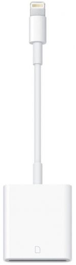 Адаптер Apple Lightning to SD Card Camera Reader - фото - інтернет-магазин електроніки та побутової техніки TTT