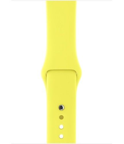 Ремінець Apple Watch 42mm Yellow Sport Band - фото - інтернет-магазин електроніки та побутової техніки TTT