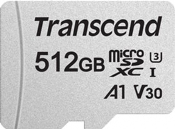 Карта памяти Transcend 300S microSDXC 512GB C10 UHS-I U3 + SD адаптер (TS512GUSD300S-A) - фото Карта памяти Transcend 300S microSDXC 512GB C10 UHS-I U3 + SD адаптер (TS512GUSD300S-A) - фото - интернет-магазин электроники и бытовой техники TTT