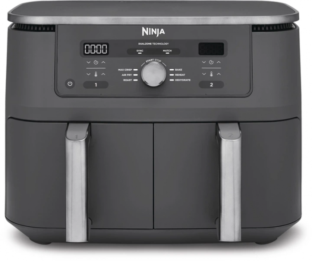Мультипечь Ninja Air Fryer Dual zone DZ400EU - фото - интернет-магазин электроники и бытовой техники TTT