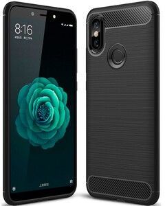 Накладка iPaky TPU Shockproof Lasi Series Xiaomi Redmi 6 Pro/A2 Lite Black - фото - інтернет-магазин електроніки та побутової техніки TTT