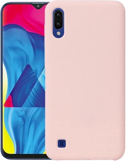 Панель Original Soft Case Samsung A10/M10 Pink - фото - інтернет-магазин електроніки та побутової техніки TTT