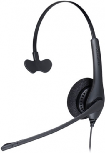 Навушники Jabra BIZ 1500 Mono QD EMEA (1513-0154) Black  - фото - інтернет-магазин електроніки та побутової техніки TTT