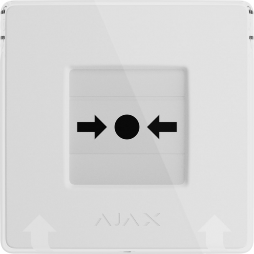 Беспроводная настенная кнопка для активации пожарной тревоги Ajax Manual Call Point jewelle (000044796) White - фото Беспроводная настенная кнопка для активации пожарной тревоги Ajax Manual Call Point jewelle (000044796) White - фото - интернет-магазин электроники и бытовой техники TTT