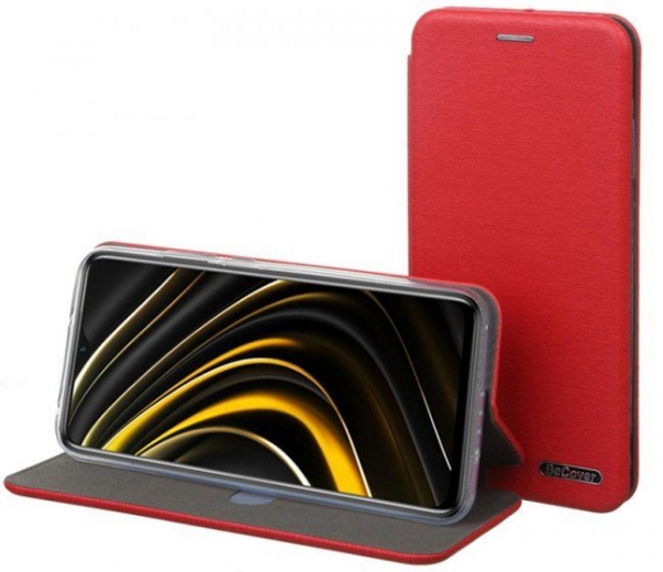 Чохол-книжка BeCover Exclusive для Poco M5s (709012) Burgundy Red - фото - інтернет-магазин електроніки та побутової техніки TTT