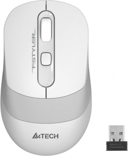 Миша A4Tech FG10S Wireless (4711421949880) White - фото Миша A4Tech FG10S Wireless (4711421949880) White - фото - інтернет-магазин електроніки та побутової техніки TTT