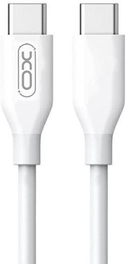 Кабель USB XO NB124 USB-C to USB-C  1m 40W PD White - фото Кабель USB XO NB124 USB-C to USB-C  1m 40W PD White - фото - интернет-магазин электроники и бытовой техники TTT