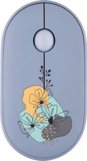 Мышь 2E MF300 FLORA:MALLOW Silent WL BT (2E-MF300WFLORABL) Blue  - фото - интернет-магазин электроники и бытовой техники TTT