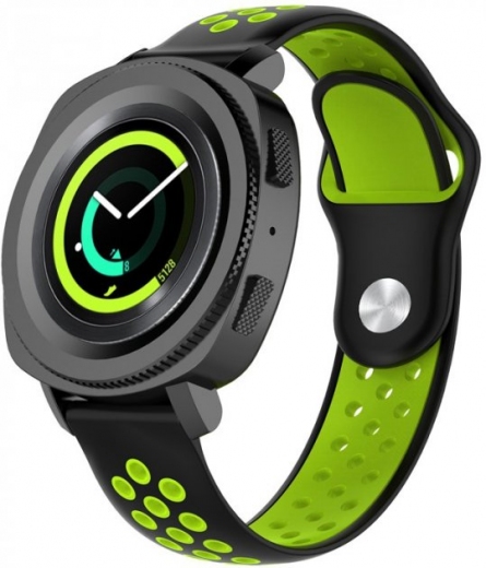 Ремешок BeCover Vents Style для Honor MagicWatch 2 / Huawei Watch 3 Pro Classic 46mm (707074) Black-Yellow - фото - интернет-магазин электроники и бытовой техники TTT