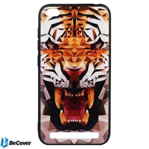 Панель BeCover 3D Print Xiaomi Redmi 5A (702067) Tiger - фото - интернет-магазин электроники и бытовой техники TTT