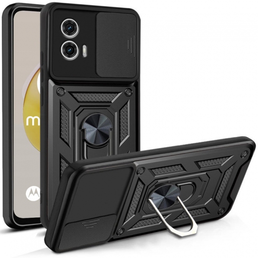Панель BeCover Military для Motorola Moto G24/G24 Power (710722) Black - фото - інтернет-магазин електроніки та побутової техніки TTT