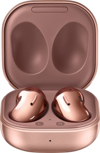 Бездротові навушники Samsung Galaxy Buds Live (SM-R180NZNASEK) Brown - фото - інтернет-магазин електроніки та побутової техніки TTT
