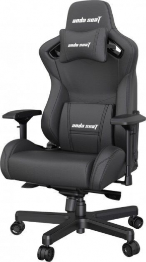 Крісло геймерське Anda Seat Kaiser 2 Size XL (AD12XL-07-B-PV-B01) Black - фото - інтернет-магазин електроніки та побутової техніки TTT
