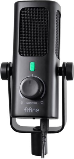 Мікрофон Fifine Profile 3 USB Black - фото - інтернет-магазин електроніки та побутової техніки TTT