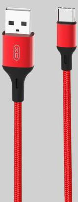 Кабель XO NB143 type-C 1m 2.4A Red - фото Кабель XO NB143 type-C 1m 2.4A Red - фото - интернет-магазин электроники и бытовой техники TTT