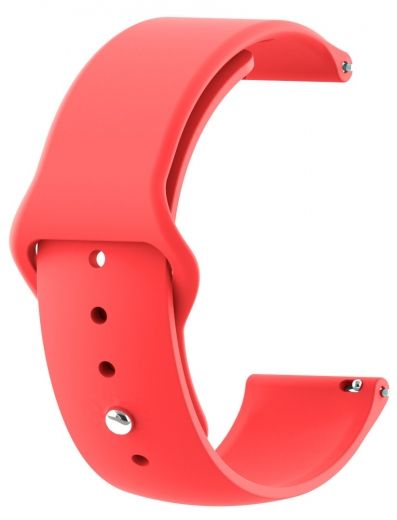 Ремінець BeCover для Xiaomi Amazfit Bip/Bip Lite/Bip S Lite/GTR 42mm/GTS/TicWatch S2/TicWatch E (706188) Red - фото - інтернет-магазин електроніки та побутової техніки TTT