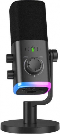 Мікрофон Fifine AM9 XLR/USB Black - фото - інтернет-магазин електроніки та побутової техніки TTT