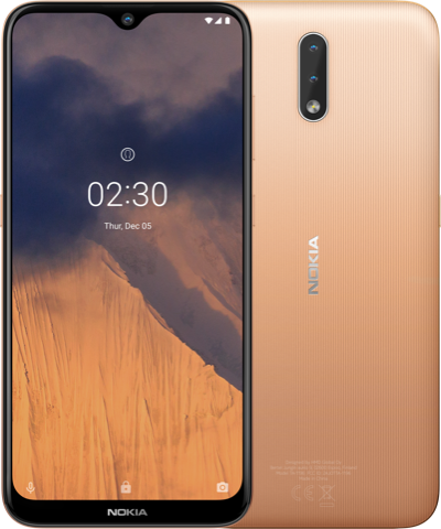 Смартфон Nokia 2.3 2/32Gb Sand - фото - интернет-магазин электроники и бытовой техники TTT