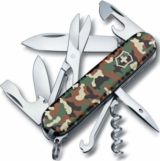 Складной нож Victorinox Climber (1.3703.94) Camouflage  - фото - интернет-магазин электроники и бытовой техники TTT