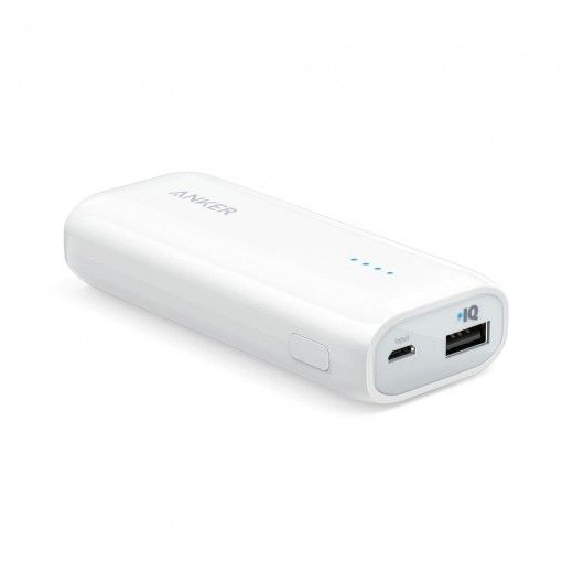 УМБ Anker Astro E1 5200 mAh V3 White (A1211H22) - фото УМБ Anker Astro E1 5200 mAh V3 White (A1211H22) - фото - интернет-магазин электроники и бытовой техники TTT