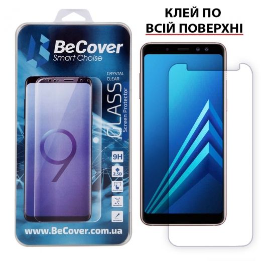 Захисне скло BeCover для Samsung Galaxy A8+ 2018 SM-A730 Crystal Clear Glass (703485) - фото - інтернет-магазин електроніки та побутової техніки TTT
