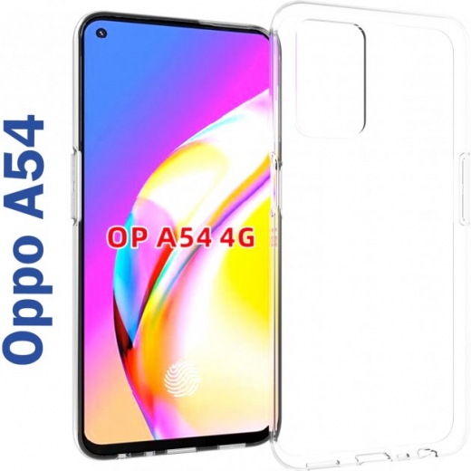 Силиконовый чехол BeCover для Oppo A54 (706932) Transparancy  - фото - интернет-магазин электроники и бытовой техники TTT