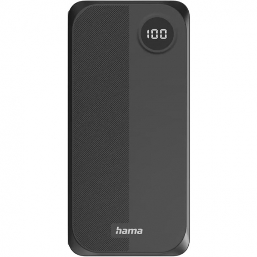 УМБ Hama 20000 mAh 15W (201755) Black - фото - интернет-магазин электроники и бытовой техники TTT