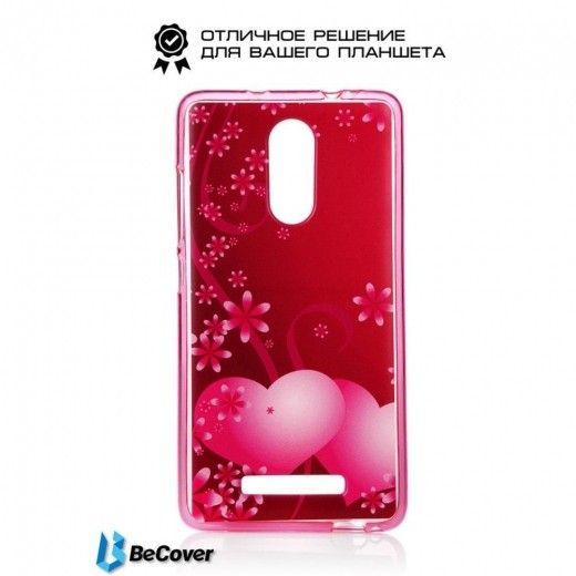 Накладка BeCover для Xiaomi Redmi Note 3 (701204) Pink heart - фото Накладка BeCover для Xiaomi Redmi Note 3 (701204) Pink heart - фото - интернет-магазин электроники и бытовой техники TTT