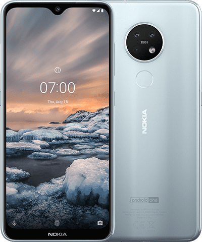 Смартфон Nokia 7.2 4/64Gb Ice Silver - фото - интернет-магазин электроники и бытовой техники TTT