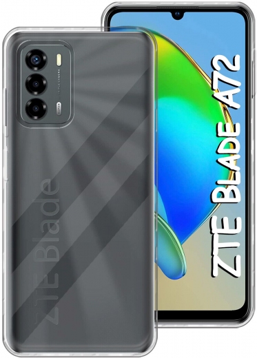 Силиконовый чехол BeCover для ZTE Blade A72 (708657) Transparancy - фото - интернет-магазин электроники и бытовой техники TTT