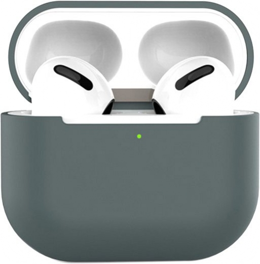 Чехол Silicon BeCover для Apple AirPods (3nd Gen) (707179) Deep Green - фото - интернет-магазин электроники и бытовой техники TTT