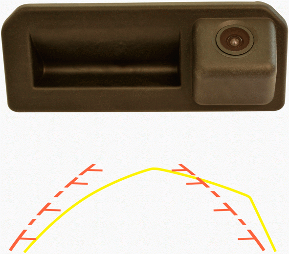 Камера заднего вида Prime-X TR-07 CAN+IPAS (Audi / SKODA /VW) - фото - интернет-магазин электроники и бытовой техники TTT