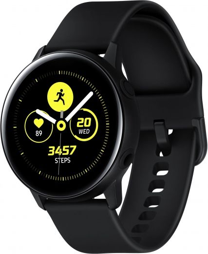 Смарт годинник Samsung Galaxy Watch Active (SM-R500NZKASEK) Black - фото - інтернет-магазин електроніки та побутової техніки TTT