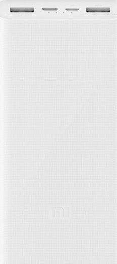 УМБ Xiaomi Mi Power Bank 3 20000 mAh PLM18ZM (VXN4258CN) White - фото УМБ Xiaomi Mi Power Bank 3 20000 mAh PLM18ZM (VXN4258CN) White - фото - інтернет-магазин електроніки та побутової техніки TTT