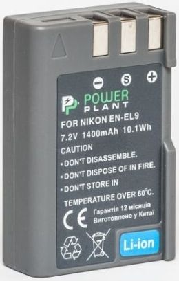 Aккумулятор PowerPlant для Nikon EN-EL9 (DV00DV1173) - фото - интернет-магазин электроники и бытовой техники TTT