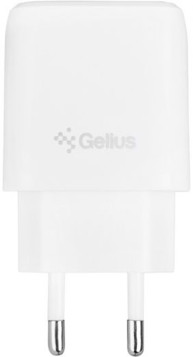 Мережевий зарядний пристрій Gelius Pro X-Duo GP-HC014 USB+Type-C QC3.0/PD20W (2099900851834) White - фото Мережевий зарядний пристрій Gelius Pro X-Duo GP-HC014 USB+Type-C QC3.0/PD20W (2099900851834) White - фото - інтернет-магазин електроніки та побутової техніки TTT